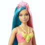 Barbie-Puppe Meerjungfrau Rosa/Türkis 30 cm Dreamtopia