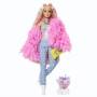 Barbie Extra Pink Jacket with Accessories and Pig