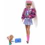 Poupée Barbie Extra avec nattes blondes