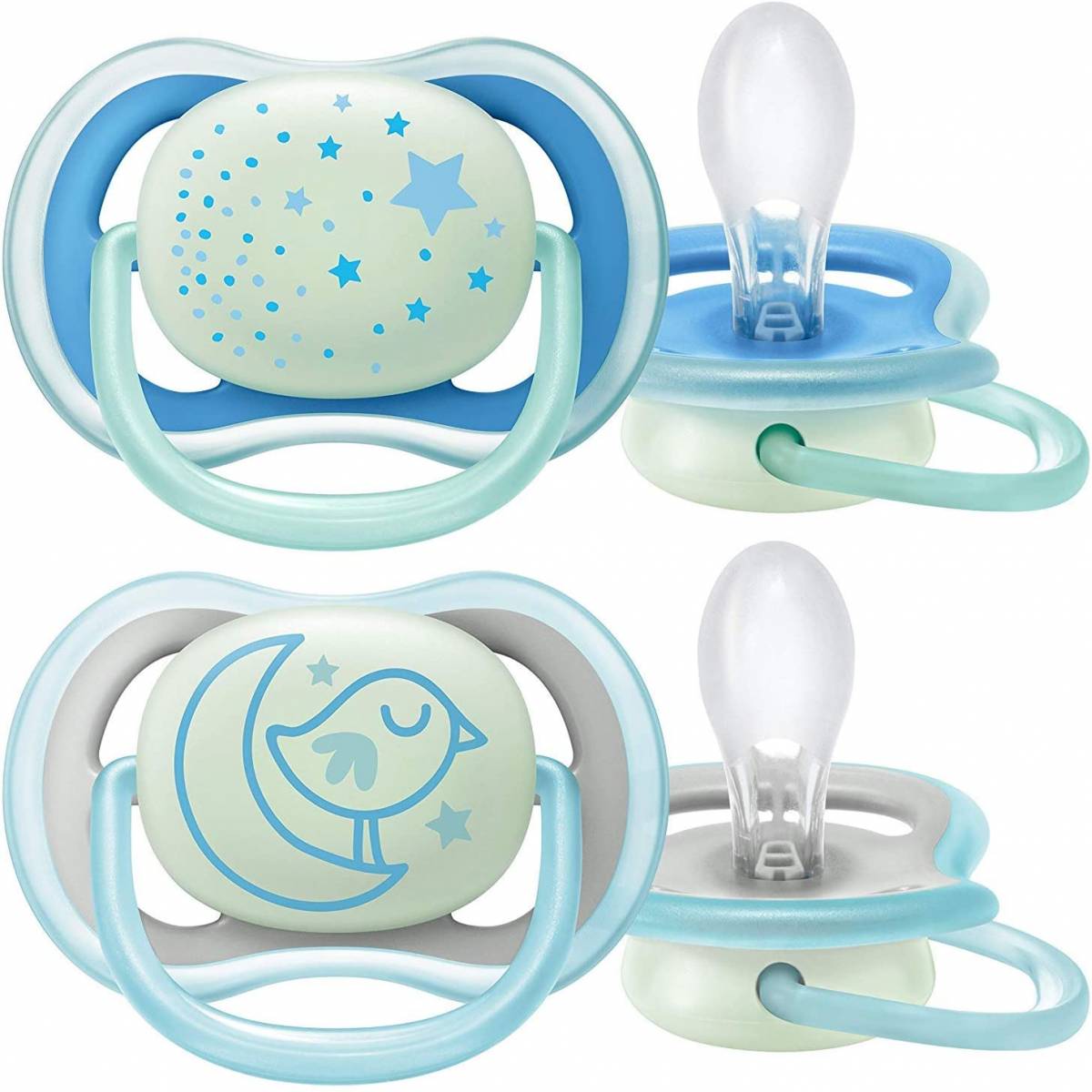Pack 02 Sucettes Ultra air Animals 6-18 mois - AVENT PHILIPS