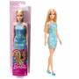 Poupée Barbie Blonde Robe Bleu HGM59