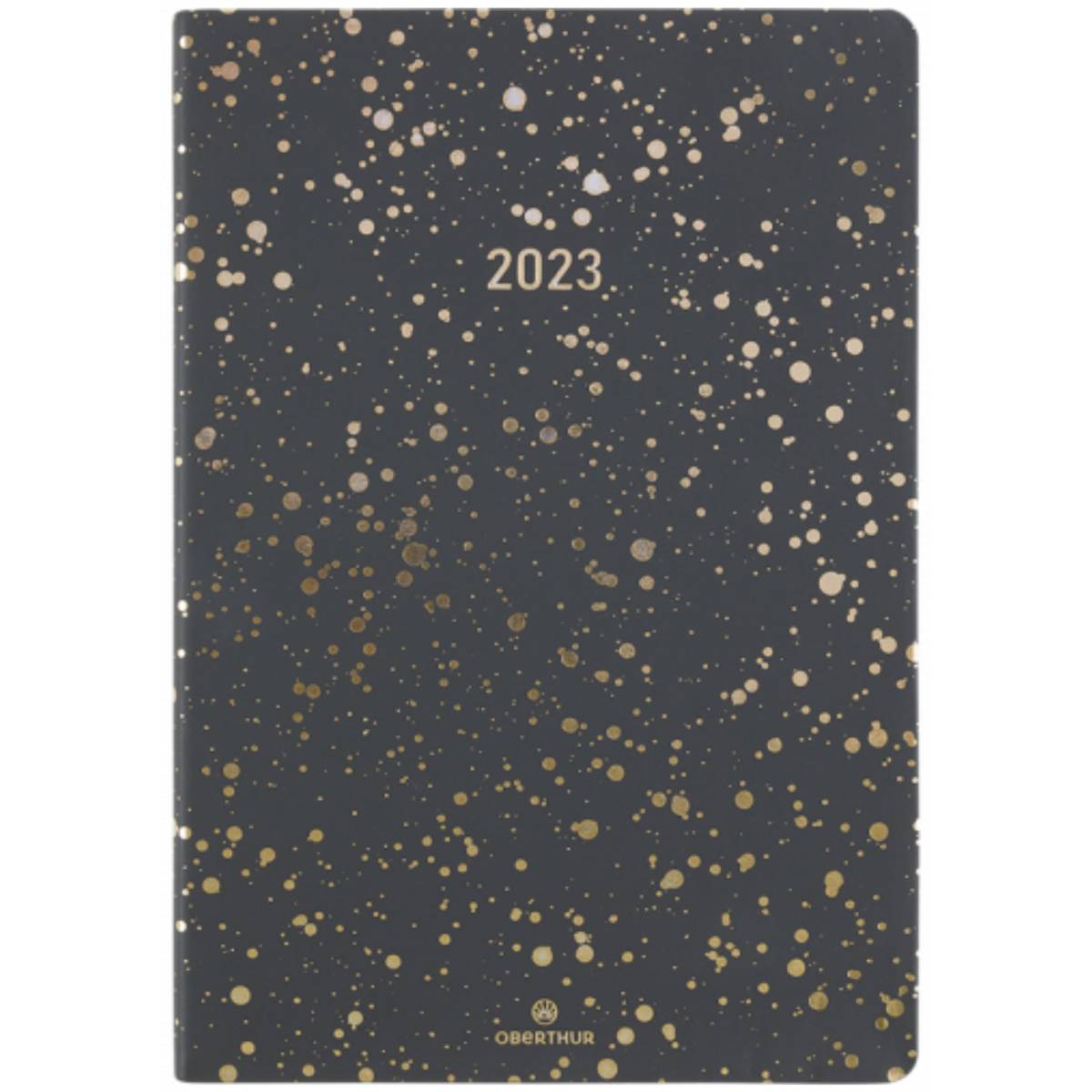 Diary 2023 Oberthur Céleste Gray 17 x 24 cm