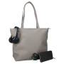 Shopping bag Gray Milky Kiss Basic is Best