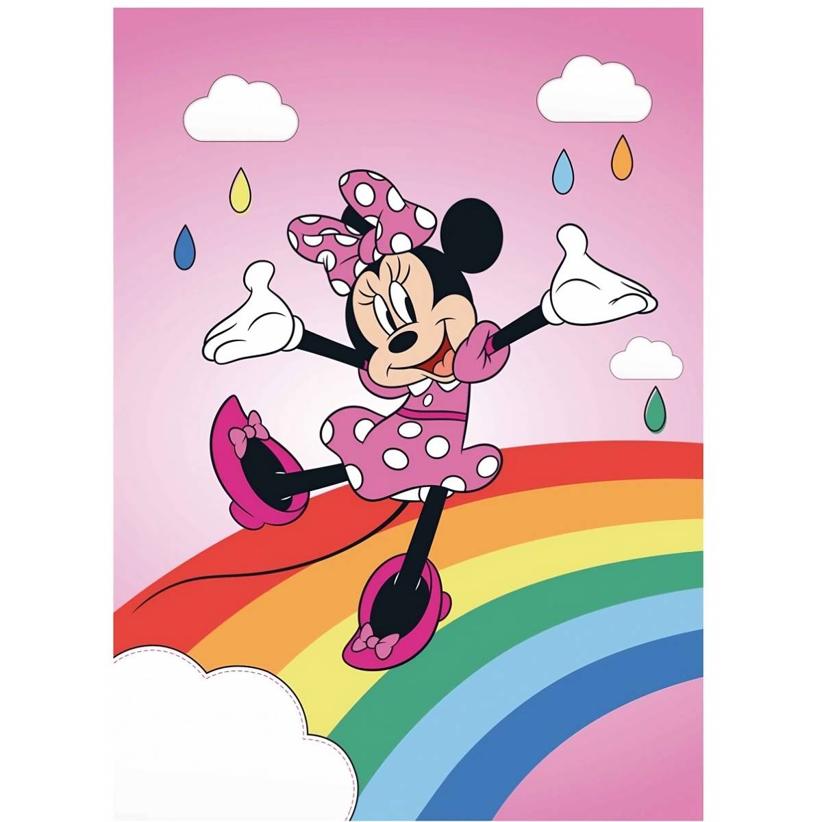 Plaid Polaire Minnie Disney - New discount.com
