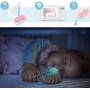 Philips Avent – Lot de 4 sucettes Ultra Air légères, aérées et phosphorescentes pour les bébés de 6-18 mois