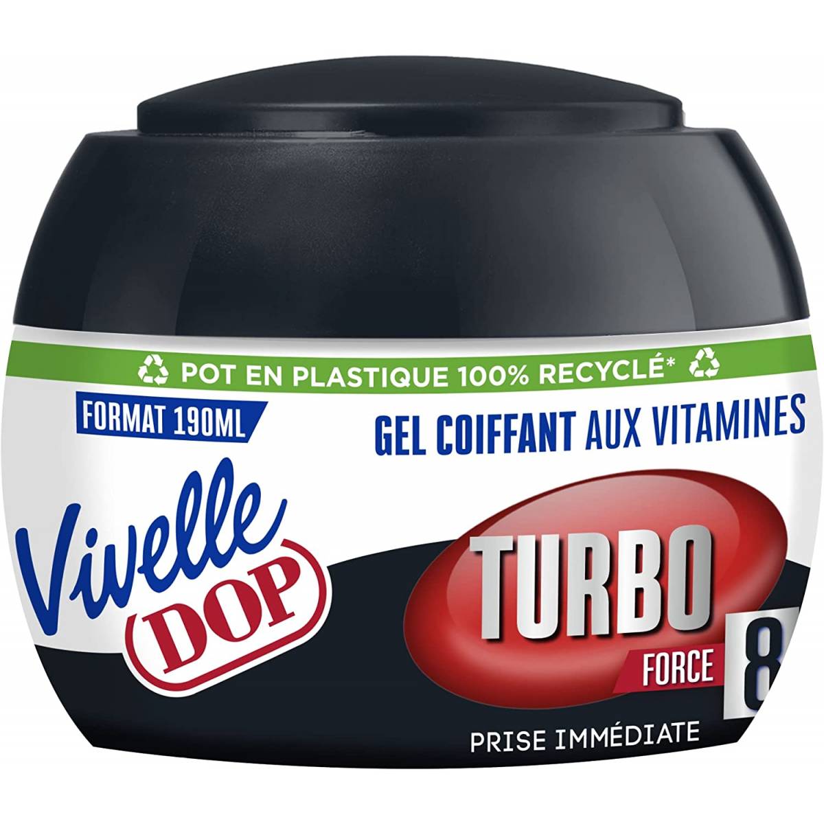 Vivelle Dop Gel Coiffant aux Vitamines Fixation Turbo Force 8