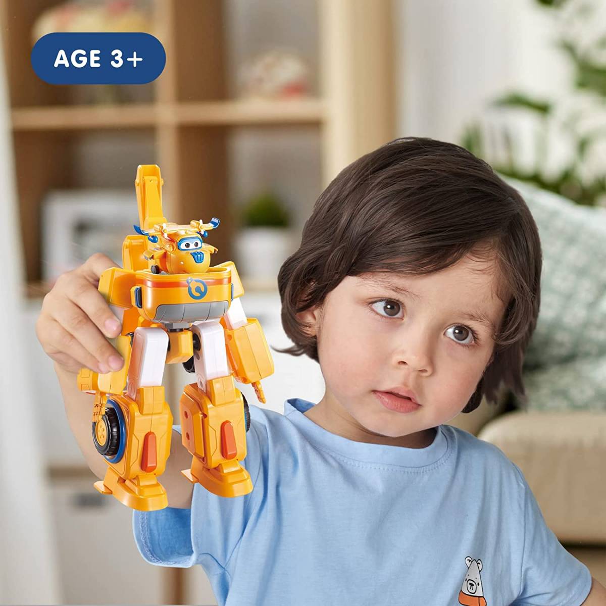 Mini véhicules transformables super wings : donnie - jouets Auldey