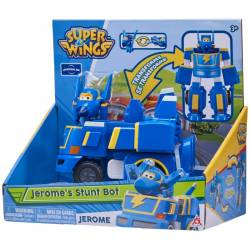Super Wings "Jerome's Stunt Bot" Transformable Vehicle 18 cm