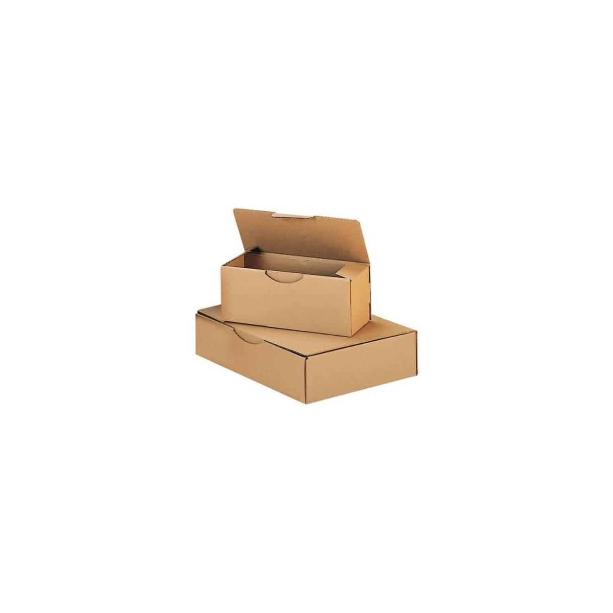 Lot de 20 boîtes en carton recyclé Boite postale (33 x 10 x 10 cm