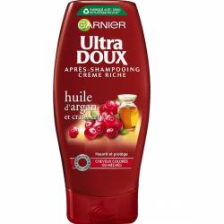 Garnier Ultra Doux Après-shampooing huile d'argan et de cranberry - 200ml