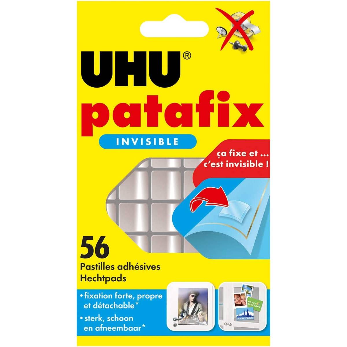 UHU Case of 56 invisible adhesive Patafix tablets
