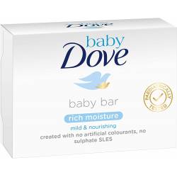 Baby Dove - Pastilla de Jabón Limpiadora - 75 gr