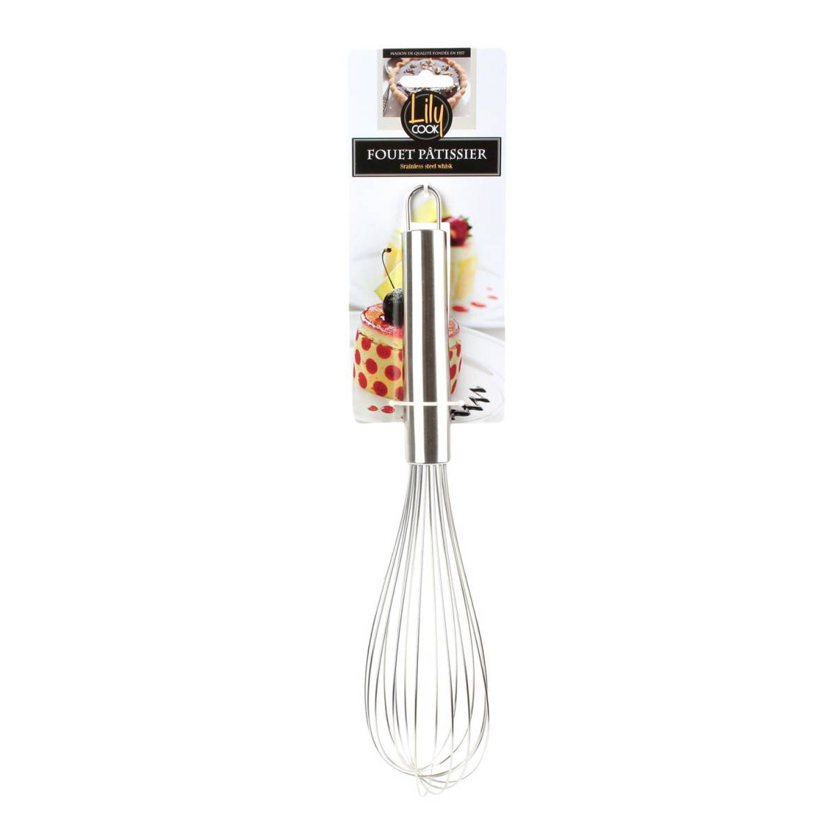 Lily Cook stainless steel whisk 35.5 cm - MaxxiDiscount
