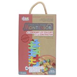 Montessori-Farbspiel aus Holz