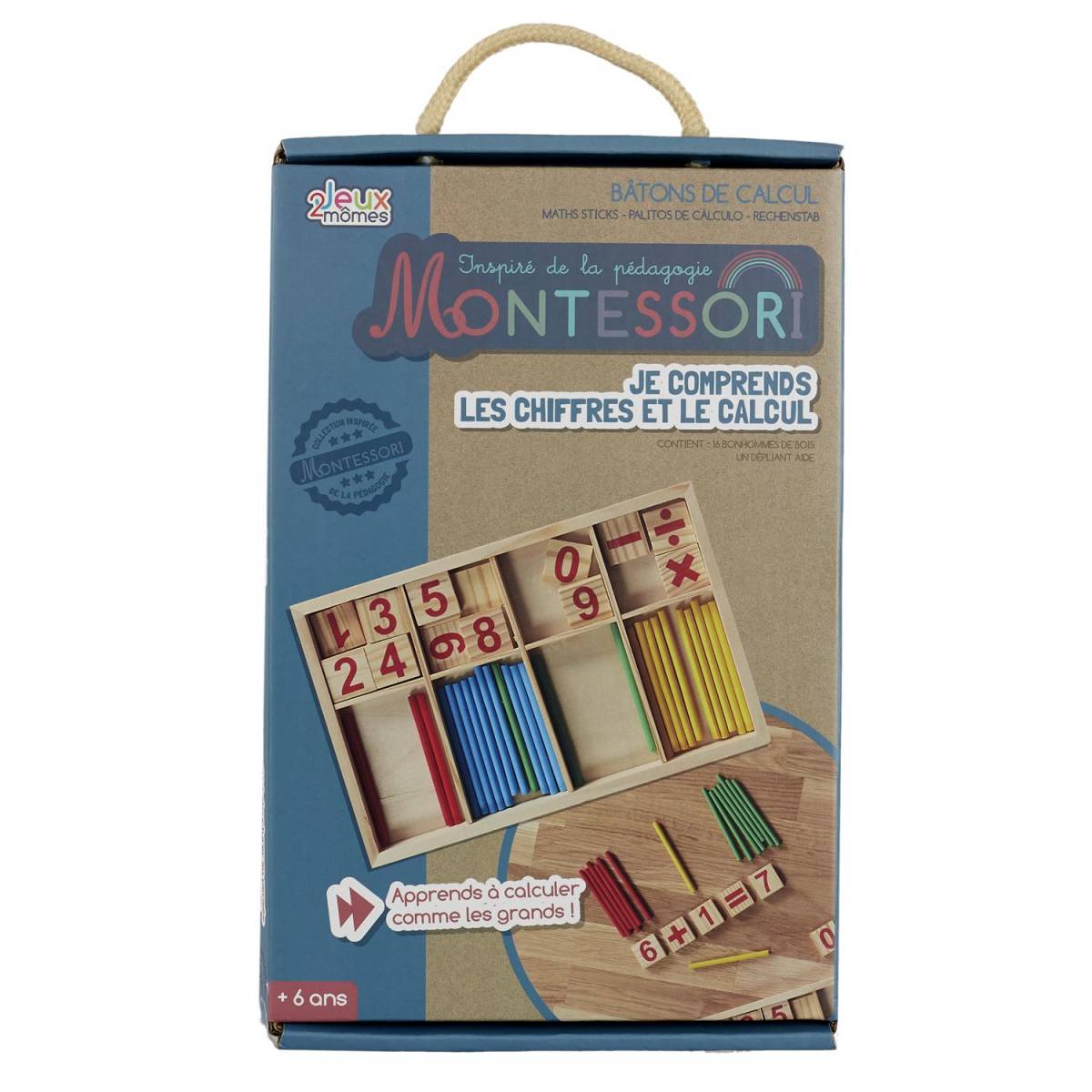 Calculation stick I understand Mathematics Games 2 Momes Montessori