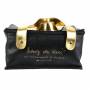 Chic Black and Gold Lunch Bag COOK CONCEPT