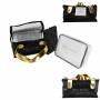 Chic Black and Gold Lunch Bag COOK CONCEPT