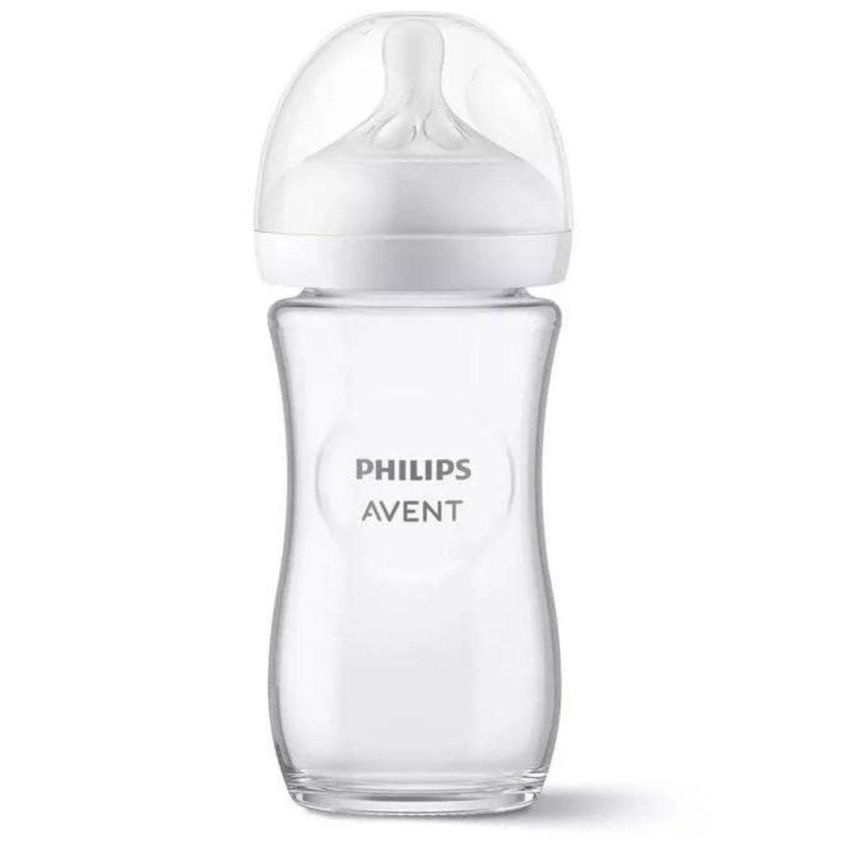 Glass bottle 240 ml Natural Response PHILIPS AVENT - MaxxiDiscount