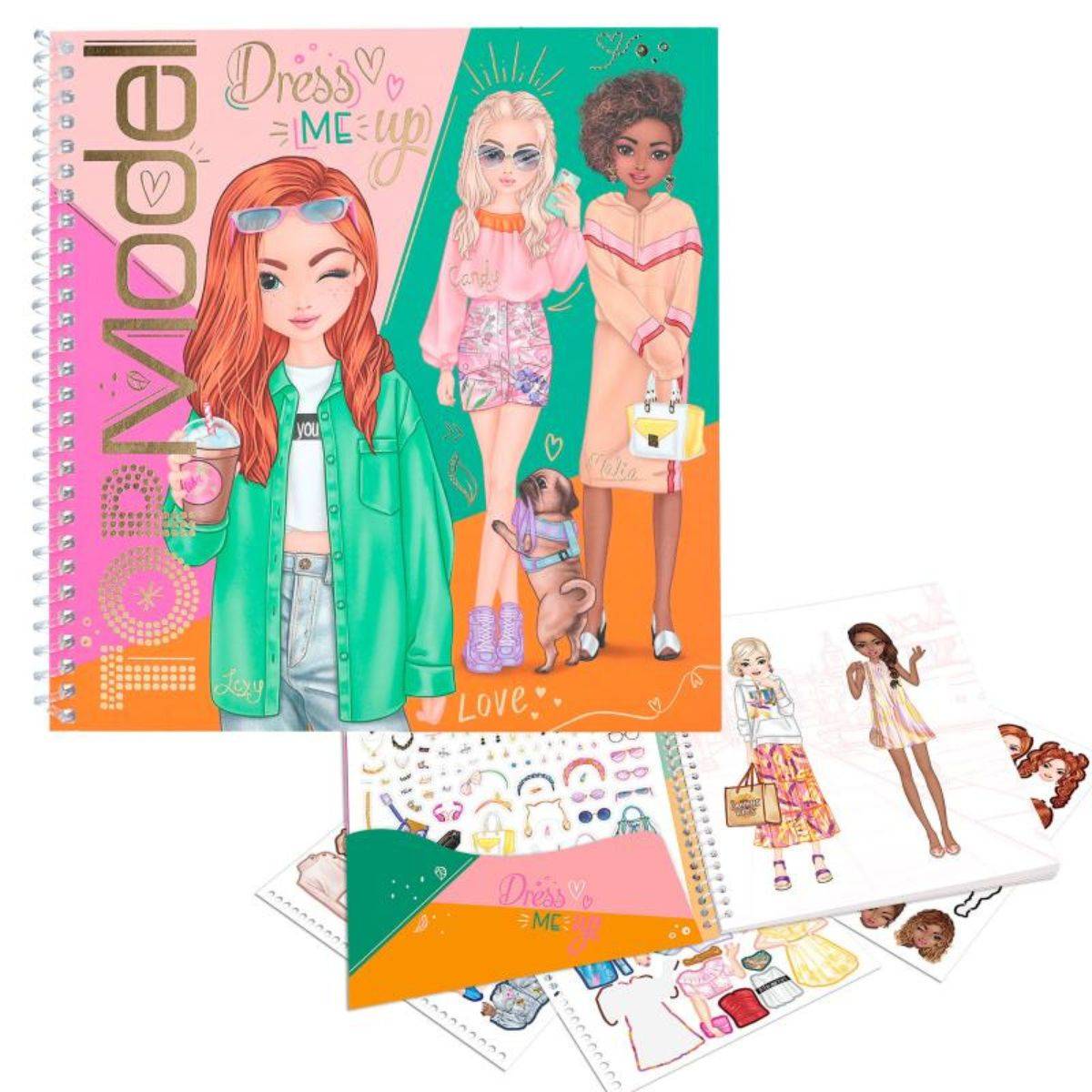 Top Model Multi Kids Dress Me Up Sticker Book - ShopStyle