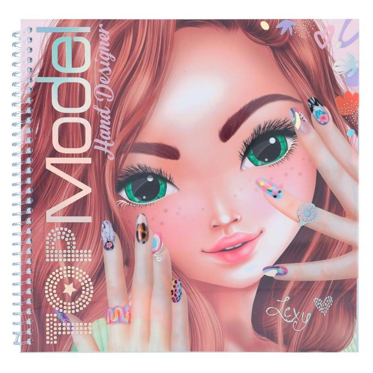 TOPModel Album à colorier Create your Hand-Design - MaxxiDiscount