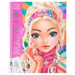TOPModel Make-up coloring book