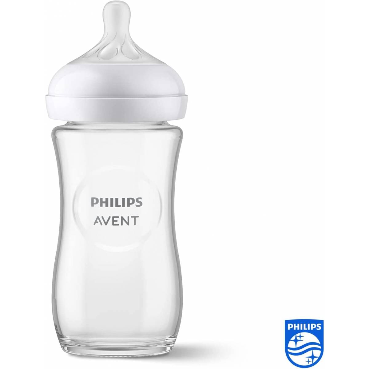 Philips Avent 3pk Glass Natural Baby Bottle With Natural Response