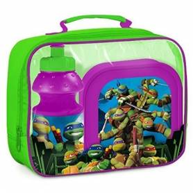 Tortues Ninja - Sac gouter - Lunch Box + gourde + sac isotherme