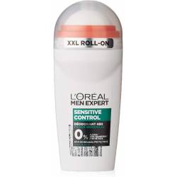 L'Oréal Men Expert Sensitive Control Roll-On Deodorant for Sensitive Skin 50ml