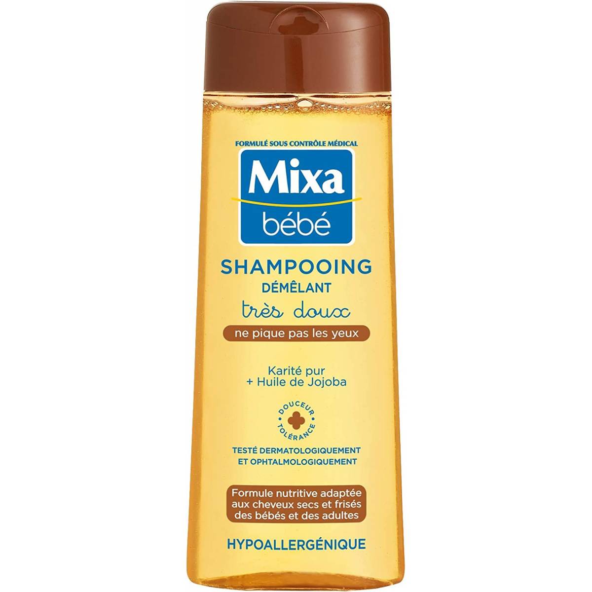 Mixa bébé Shampooings très doux hypoallergénique 250ml - MaxxiDiscount