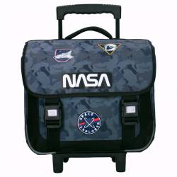 Nasa Space Explorer Schultasche mit Rollen, 38 cm