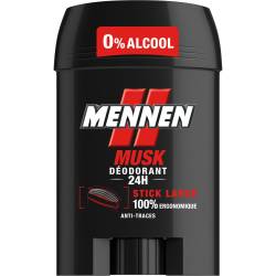 Mennen Musk Set of 2 24-hour anti-trace deodorant - 50 ml x2