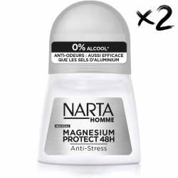 NARTA Homme Déodorant stick Magnésium Protect Anti Stress 50 ml