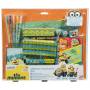Les Minions : Mega set scolaire - sac à dos, trousse, crayons