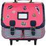 Tann's Enora Pink Wheeled School Bag 41 cm