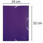 Chemise à élastique 3 rabats Polypropylène 4/10e Opaque Eco - A4 - Couleurs assorties