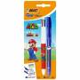 4-color pen and erasable Blue Gel-ocity pen Super Mario BIC