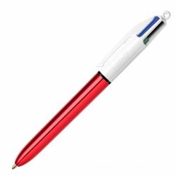 Stylo Bic couleurs Shine Rouge