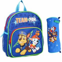 Paw Patrol Rescue Squad 29cm Backpack and Kit Pack
