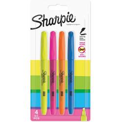 4 Sharpie Anti-Smudge Highlighters
