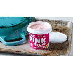 The Pink Stuff - La Pâte Nettoyante Miracle 850g, Le Spray Multi-Usages  850ml, La Crème Nettoyante 500ml, Bundle Set avec Cleverry Éponge 2 pièces  : : Epicerie