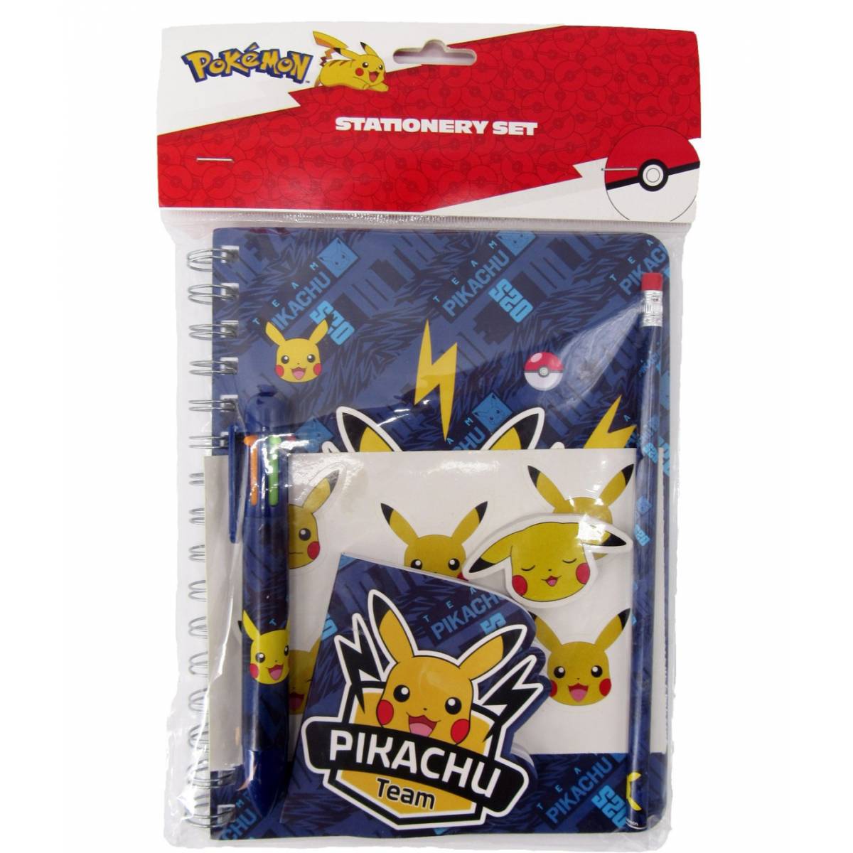 Set papeterie Pokémon Pikachu - MaxxiDiscount