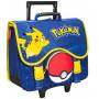 Pokemon Pikachu 41 cm wheeled schoolbag pack + 2-compartment pencil case