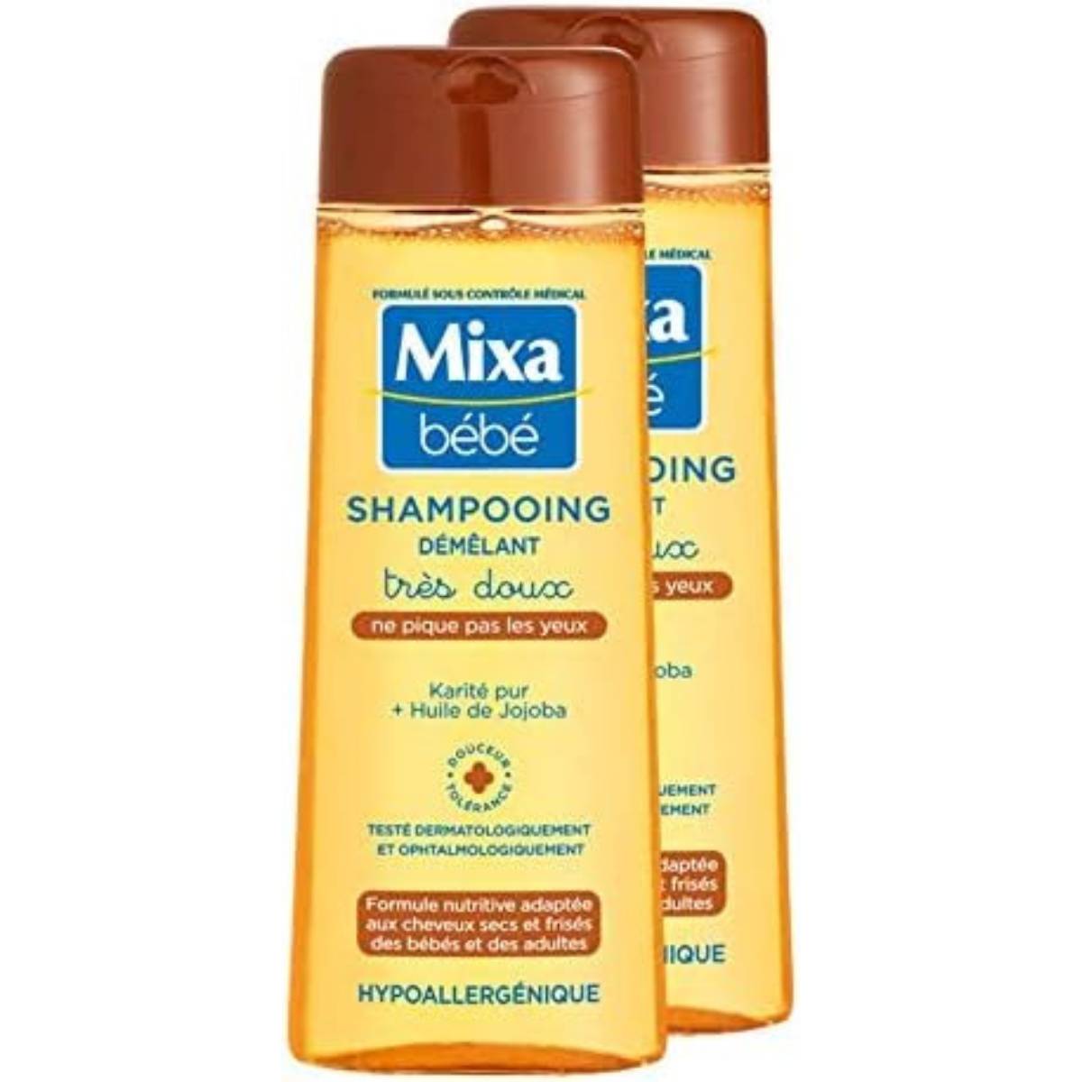 Mixa bébé Shampooings très doux hypoallergénique 250ml - MaxxiDiscount