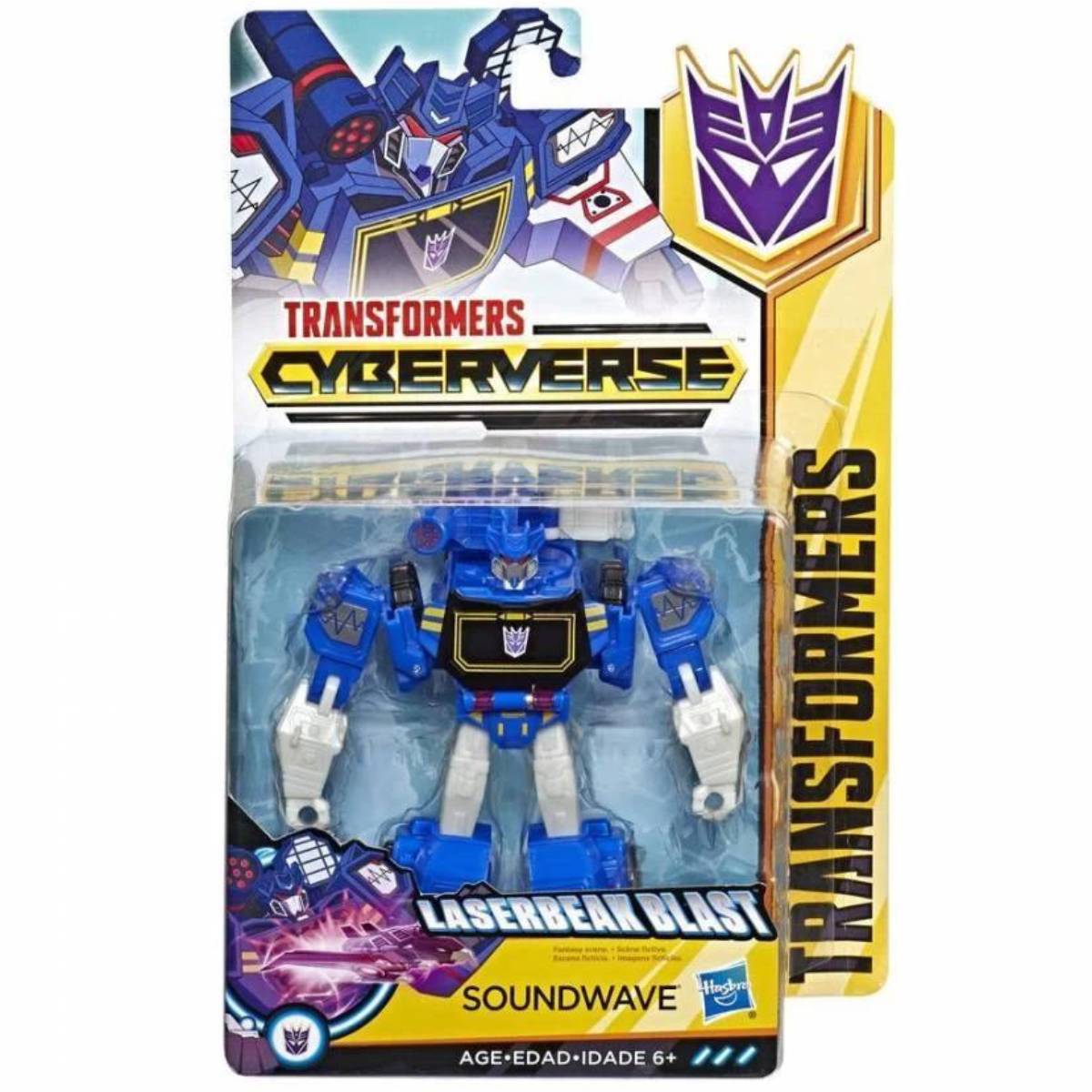 Figurine Transformers Soundwave Laserbeak Blast
