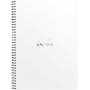 RHODIA - Cahier à Spirale Notebook Blanc - A4+ - Ligné - 160 pages Détachables