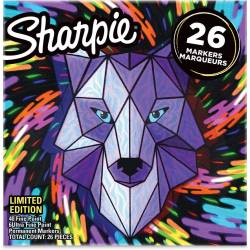 Sharpie Special Edition Wolf - 26 Marqueur permanent - couleurs assorties