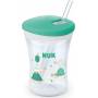Nuk Turtle Action Cup Flexible Straw 230ml Learner Cup 12 months