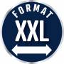 SPONTEX - Eponge grattante XXL Extra - 2 éponges Extra efficaces - Taille XXL
