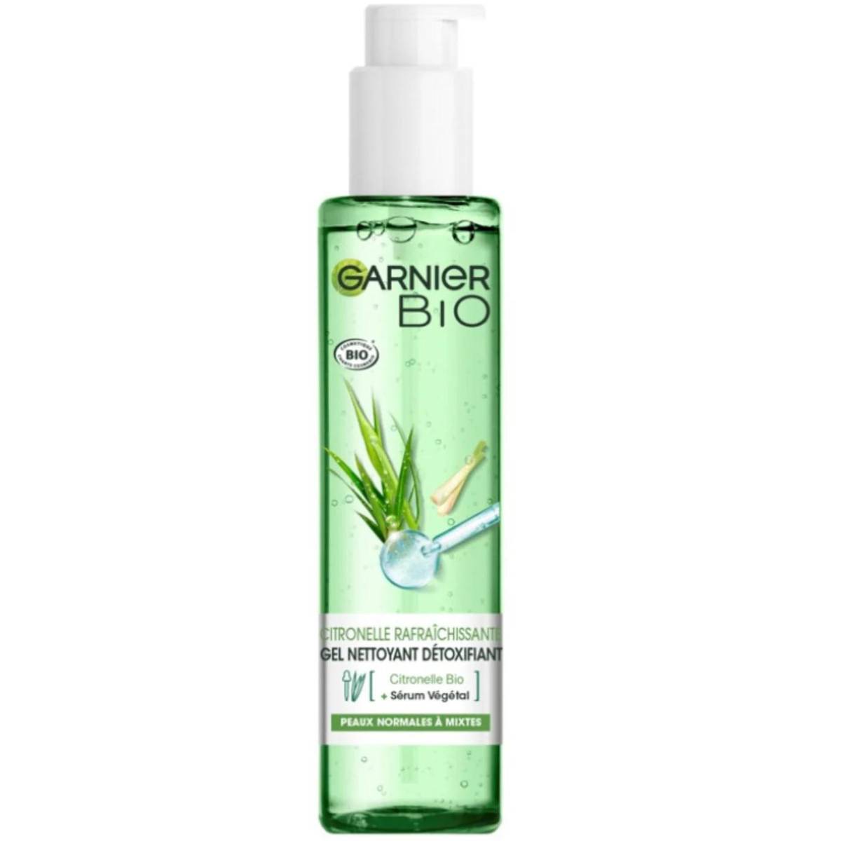Garnier Bio Lemongrass Detoxifying Face Cleanser 150ml - MaxxiDiscount