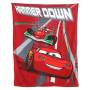 Cars Flash McQueen - Plaid Couverture Polaire Enfant - 120 x 150 cm